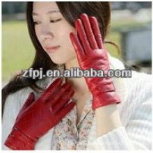 2012 Women's Sheepskin Winter Dress Leather Gloves in Europe